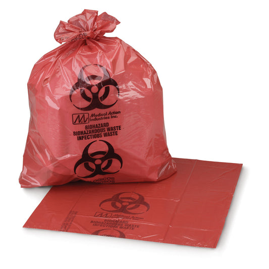 McKesson Biohazard Waste Bag, 40 – 45 gallon Capacity