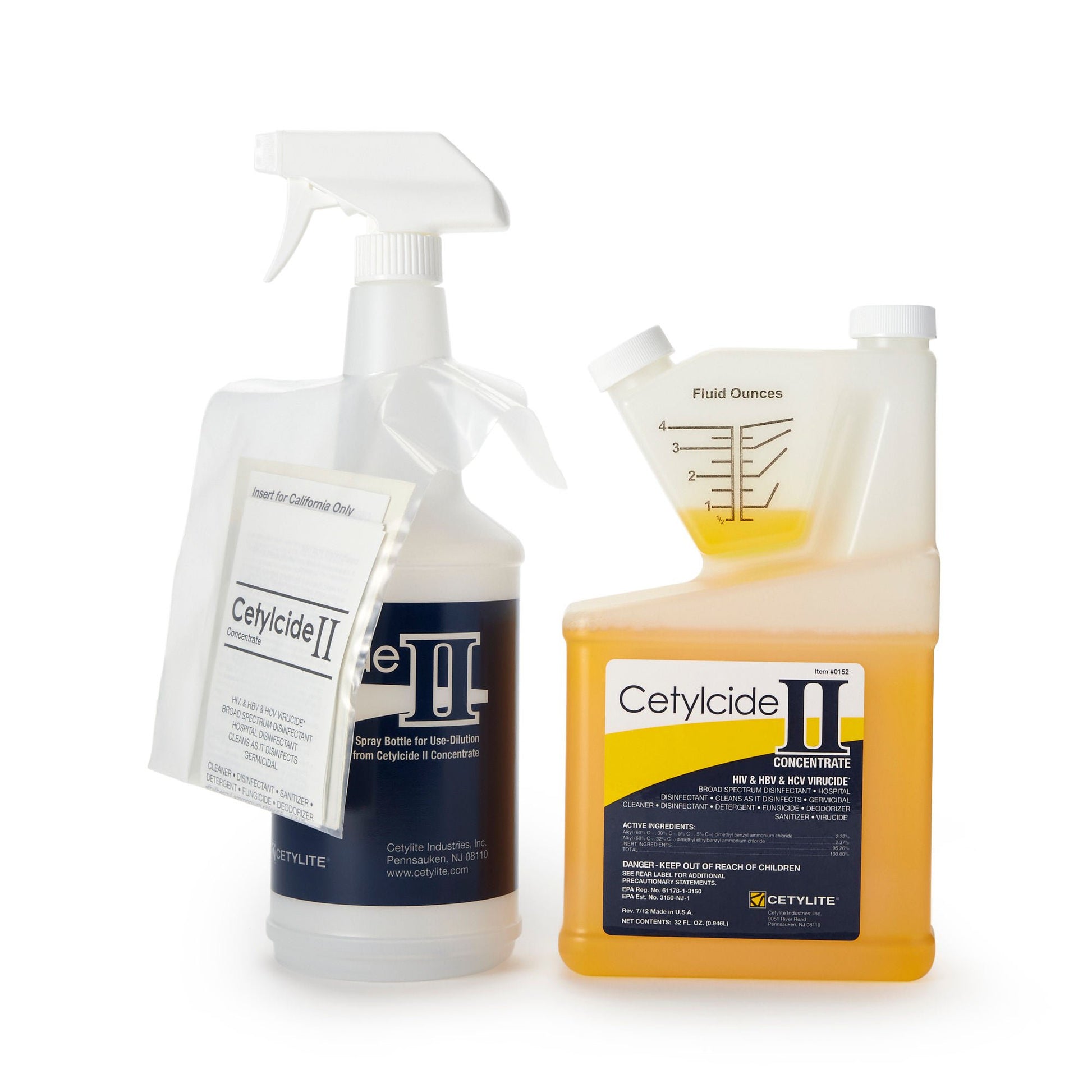 Cetylcide-II® Surface Disinfectant Concentrate