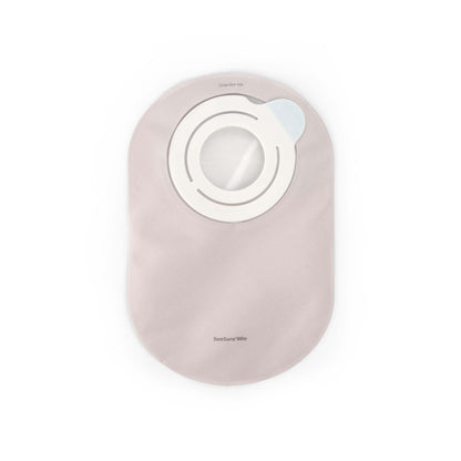 SenSura® Mio Flex Two-Piece Transparent Ostomy Pouch, Green Match