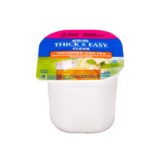 Thick & Easy® Clear Nectar Consistency Iced Tea Thickened Beverage, Cup