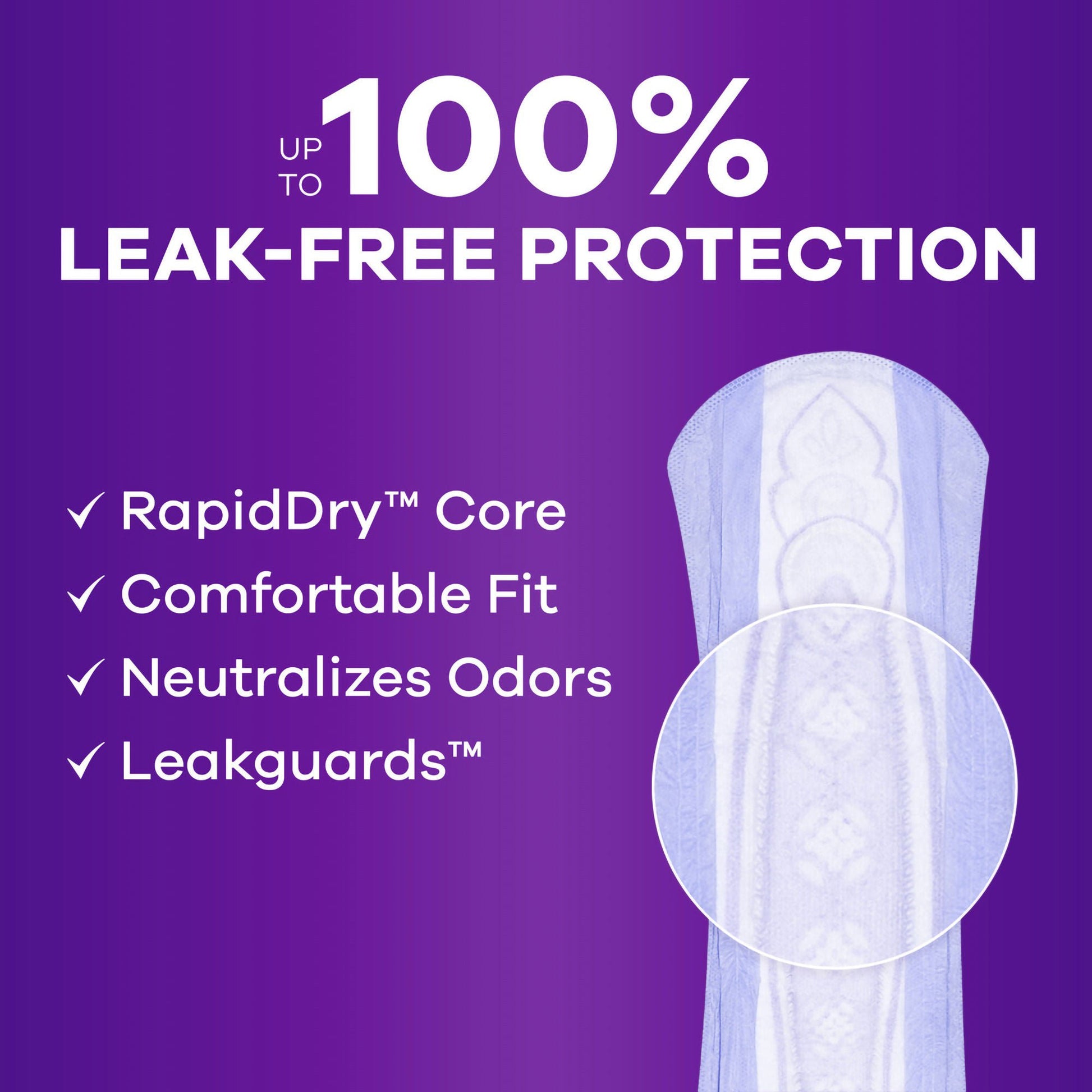 Always® Discreet Bladder Control Pad