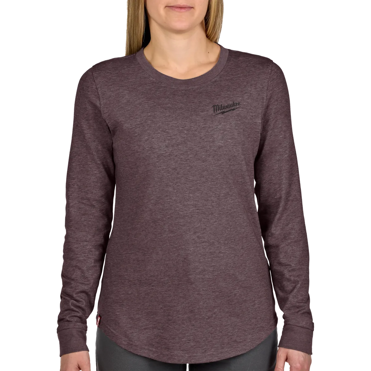 Milwaukee Women's FREEFLEX Hybrid Tee - Long Sleeve Purple L F552P