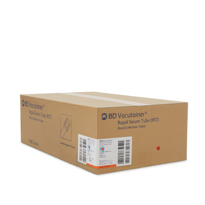 BD Vacutainer Venous Blood Collection Tube Clot Activator Additive BD Hemogard Closure Polyethylene Terephthalate (PET) Tube