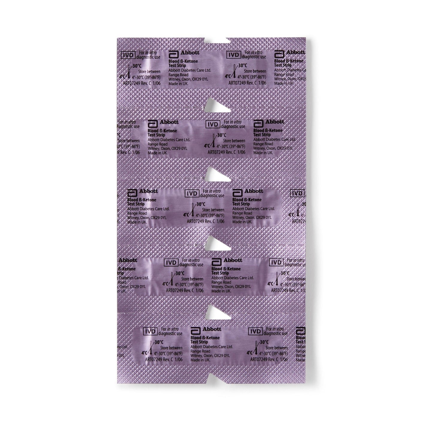 Precision Xtra Blood Ketone Test Strips