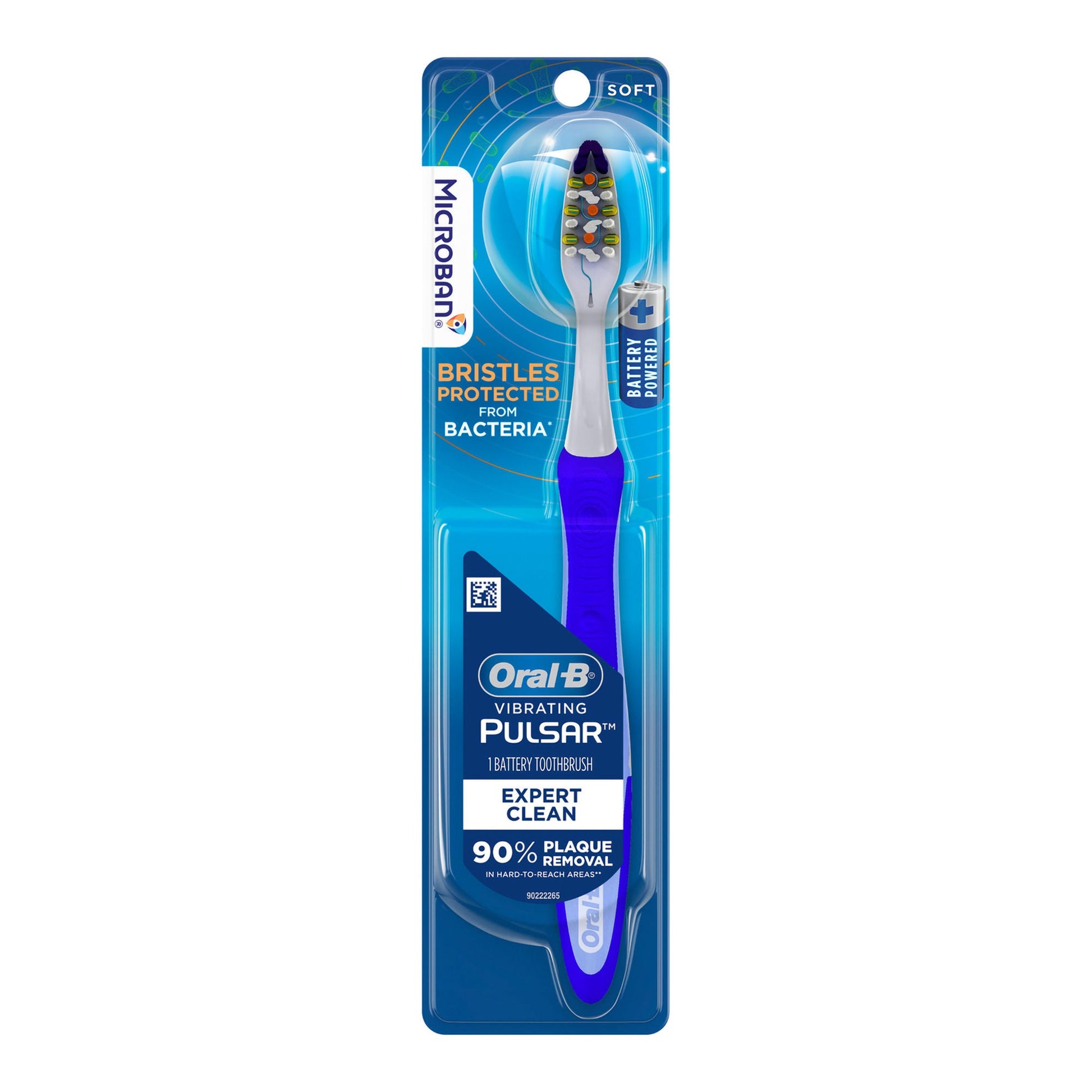 Oral-B® Vibrating Pulsar™ Battery Toothbrush Expert Clean Soft