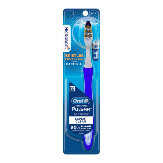 Oral-B® Vibrating Pulsar™ Battery Toothbrush Expert Clean Soft
