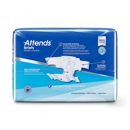 Attends® Briefs, Adult, Heavy Absorbency, Disposable