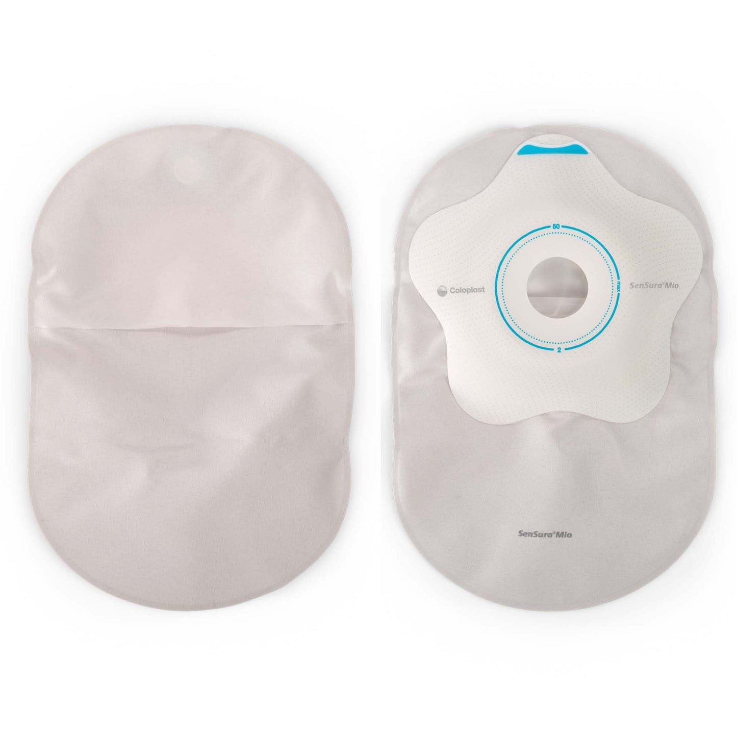 SenSura® Mio Convex Flip 1-Piece Closed End Ostomy Pouch, Stoma