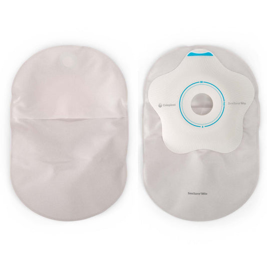 SenSura® Mio Convex Flip 1-Piece Closed End Ostomy Pouch, Stoma