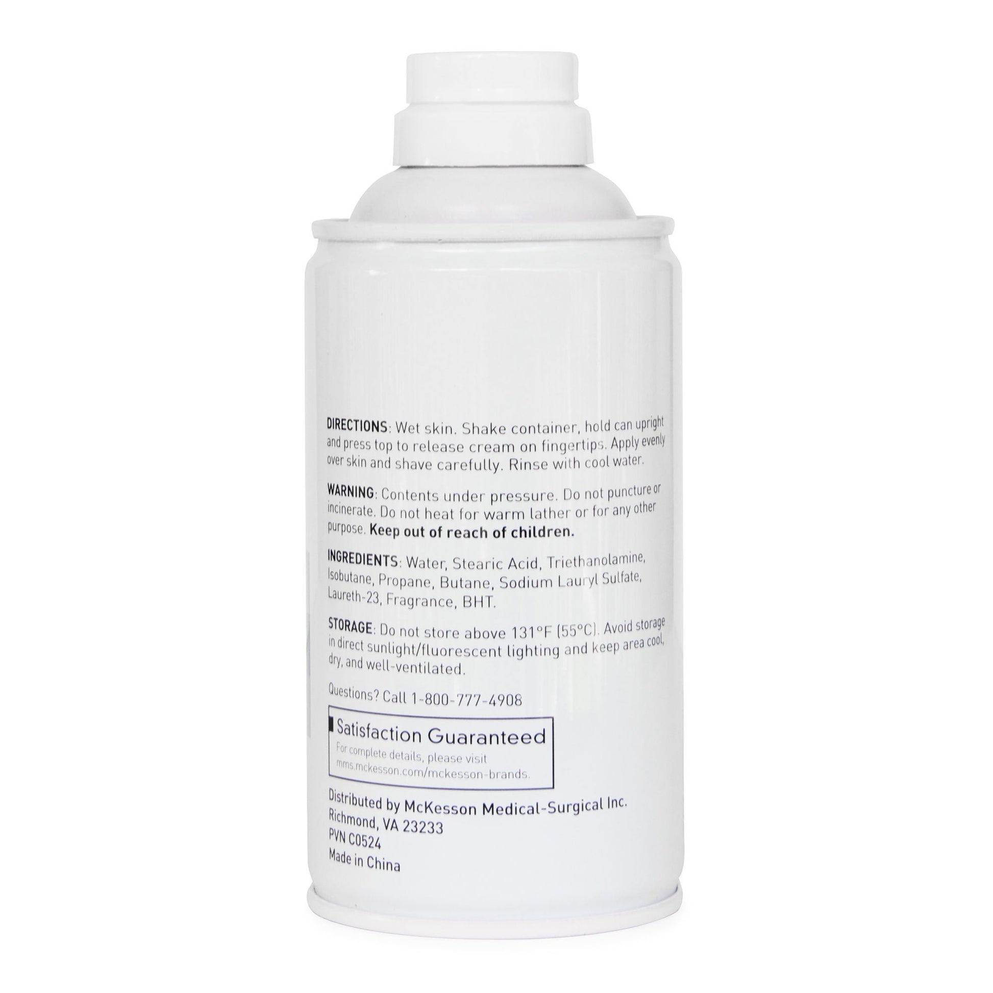 McKesson Shaving Cream, Aerosol Can