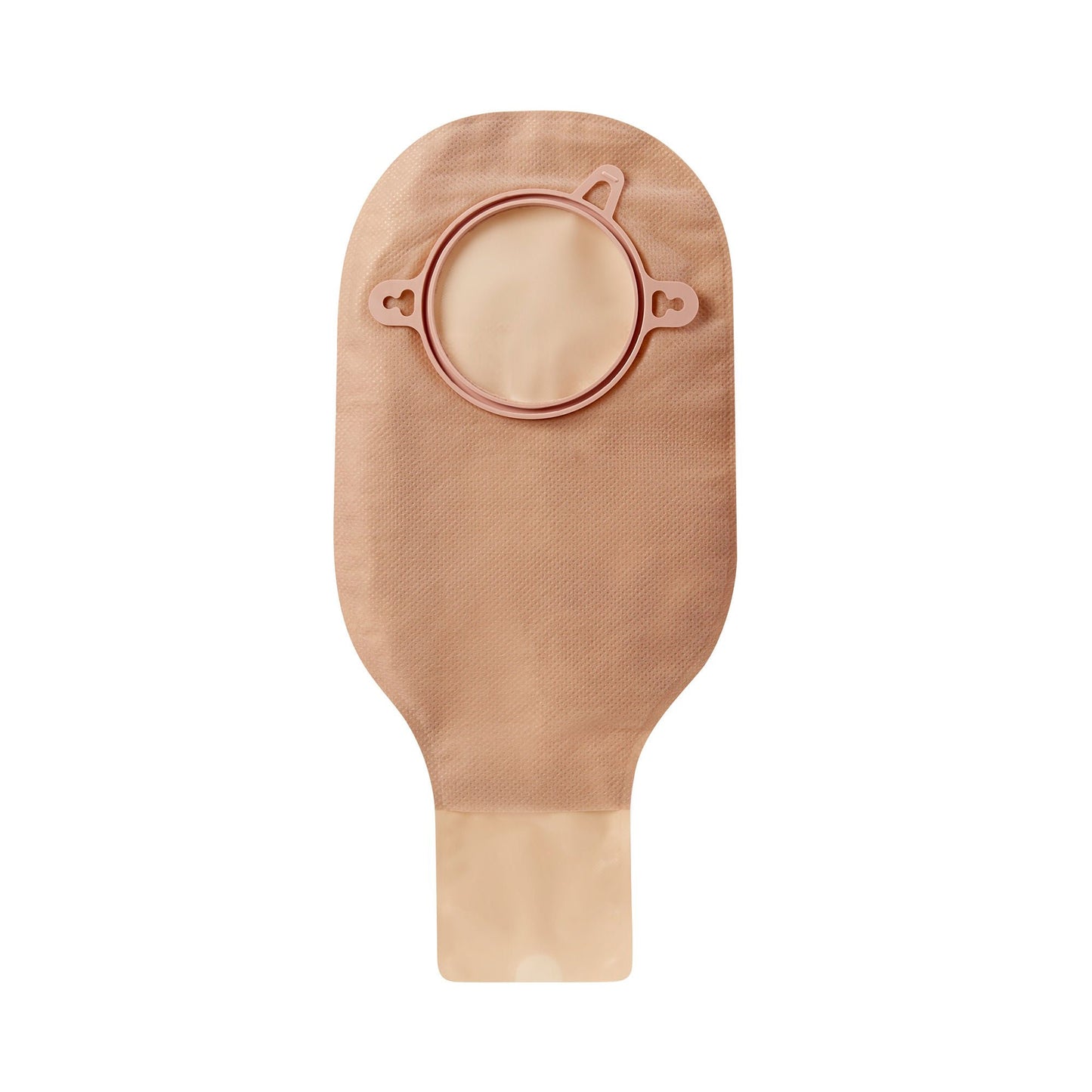 New Image™ 18124 Beige Colostomy Pouch, Pre-cut to Fit Stomas, Blue Match