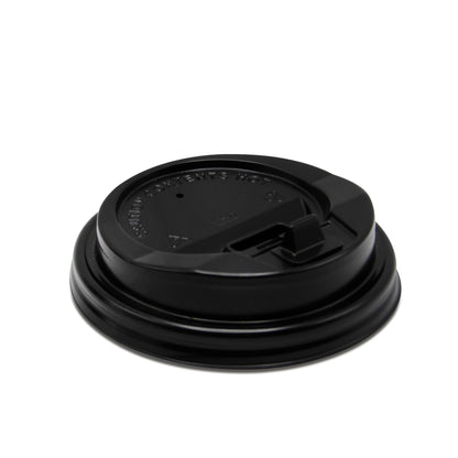 Medd Max LLC Dome Lid For Plate Black Polystyrene Disposable
