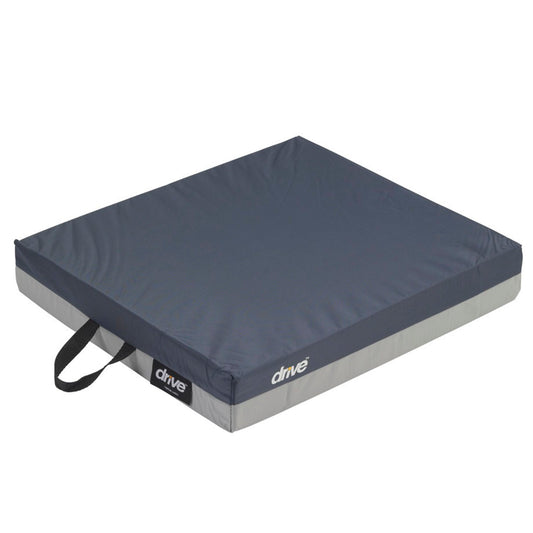 Gel "E" Seat Cushion, Gel / Foam, Blue