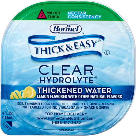 Thick & Easy® Hydrolyte® Nectar Consistency Lemon Thickened Water, Cup
