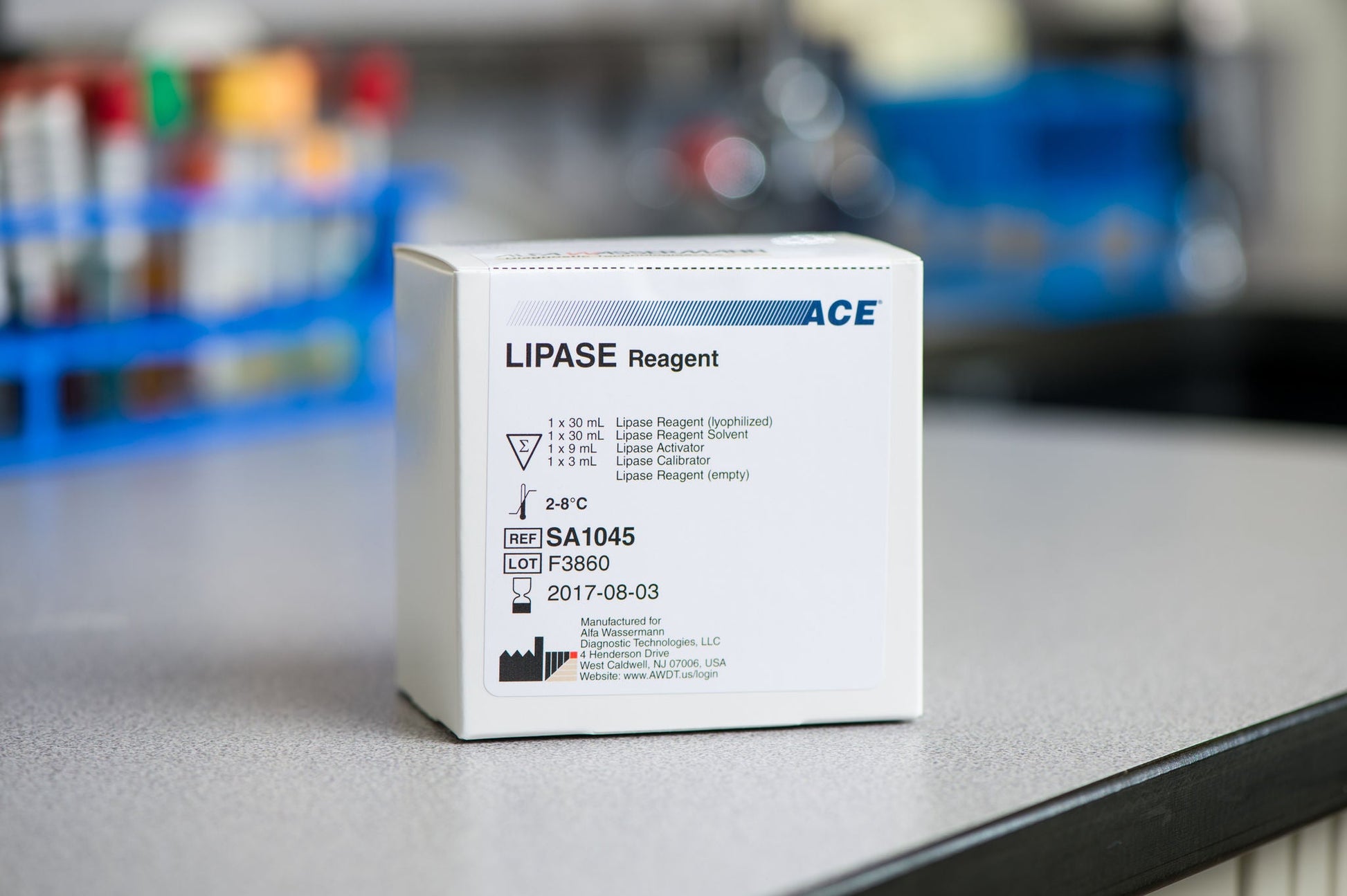 ACE General Chemistry Reagent Lipase For ACE and ACE Alera Analyzers 150 Tests