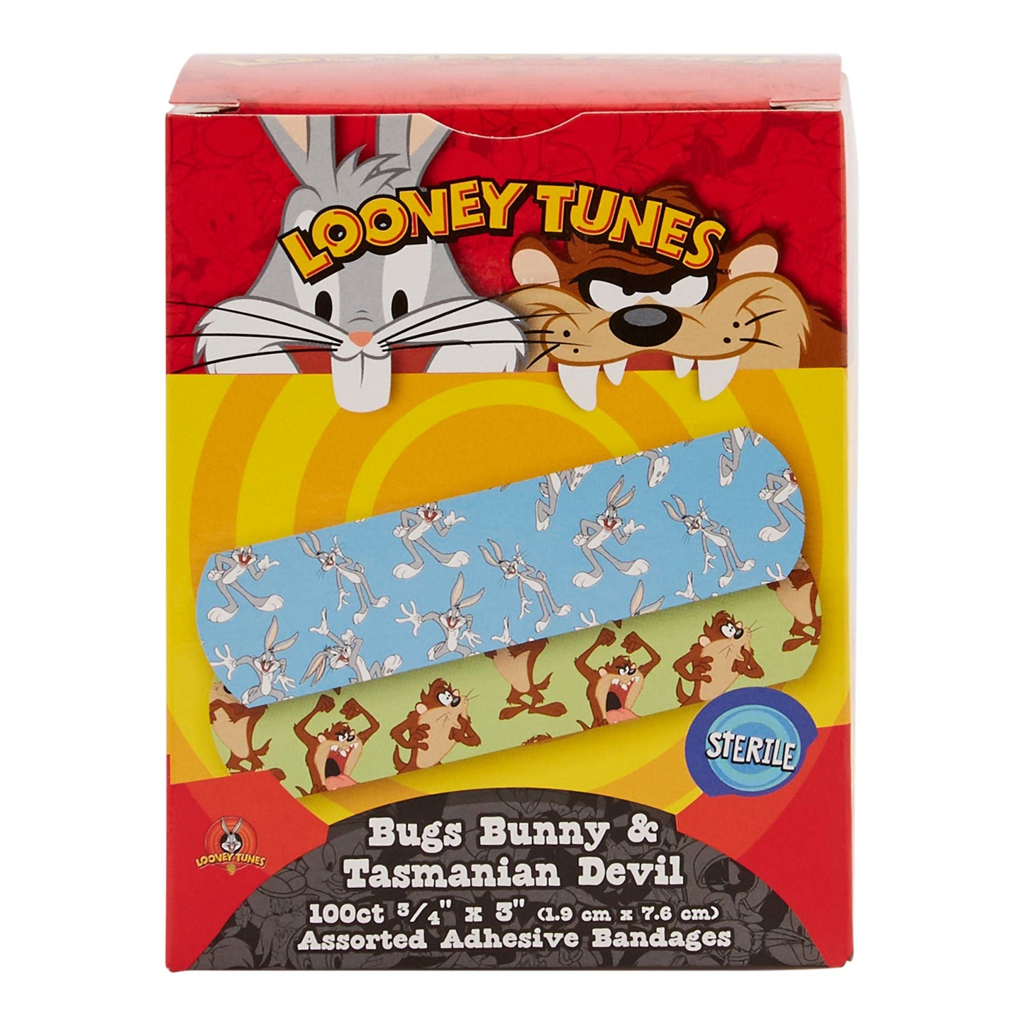 Looney Tunes™ Stat Strip® Adhesive Strip, ¾ x
