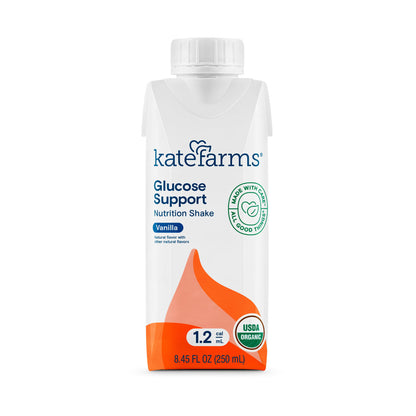 Kate Farms® Glucose Support 1.2 Vanilla Nutrition Shake for Diabetics