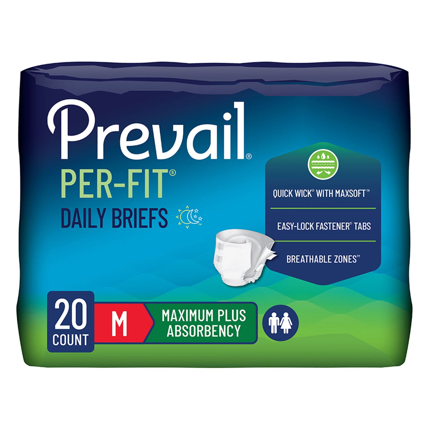 Prevail® Per-Fit® Adult Briefs Maximum Plus Absorbency