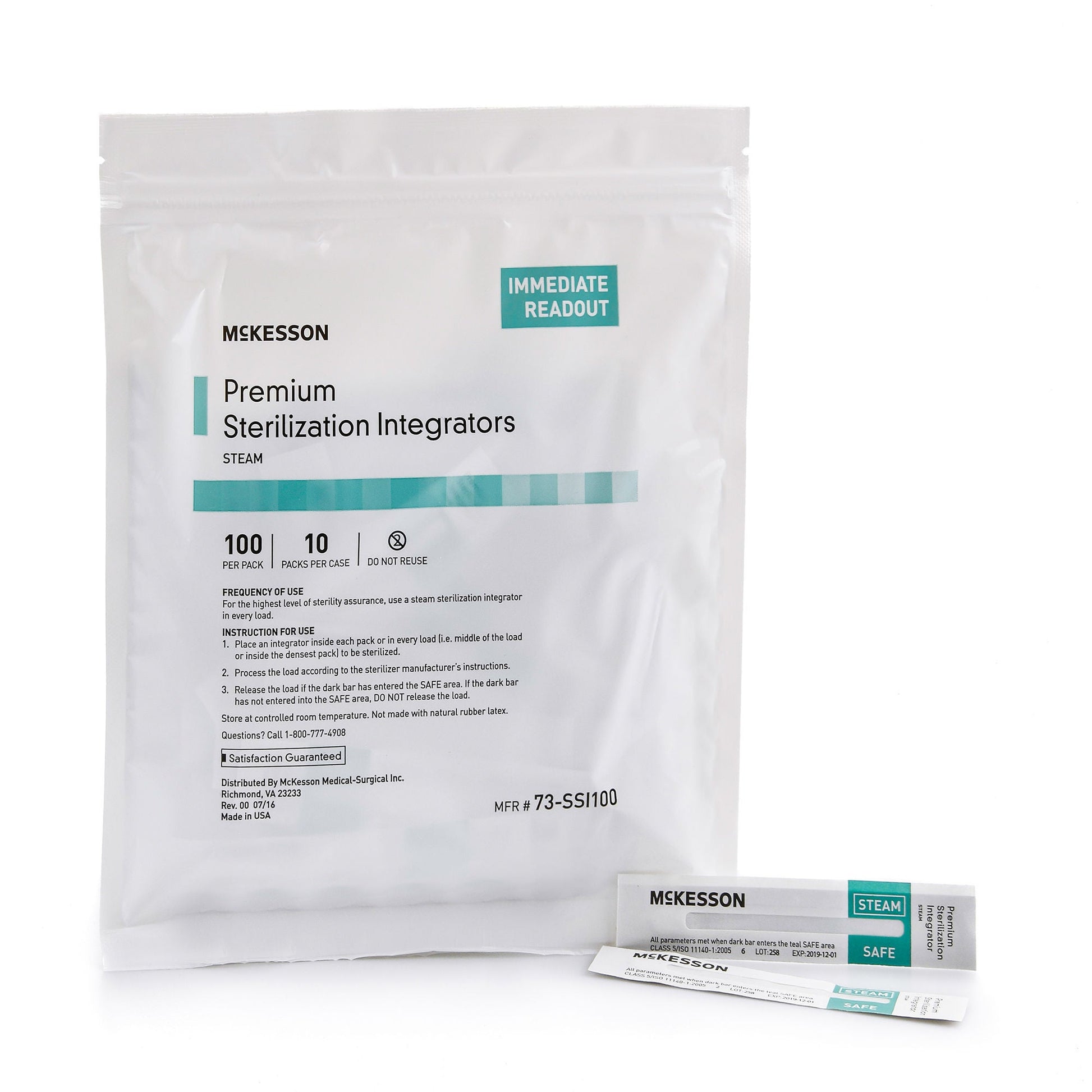 McKesson Sterilization Steam Integrator Strip