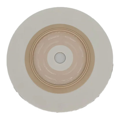 Ostomy Barrier Trim to Fit, Extended Wear Without Tape Flange Red Code System Hydrocolloid Up to 1-3/4 Inch Opening