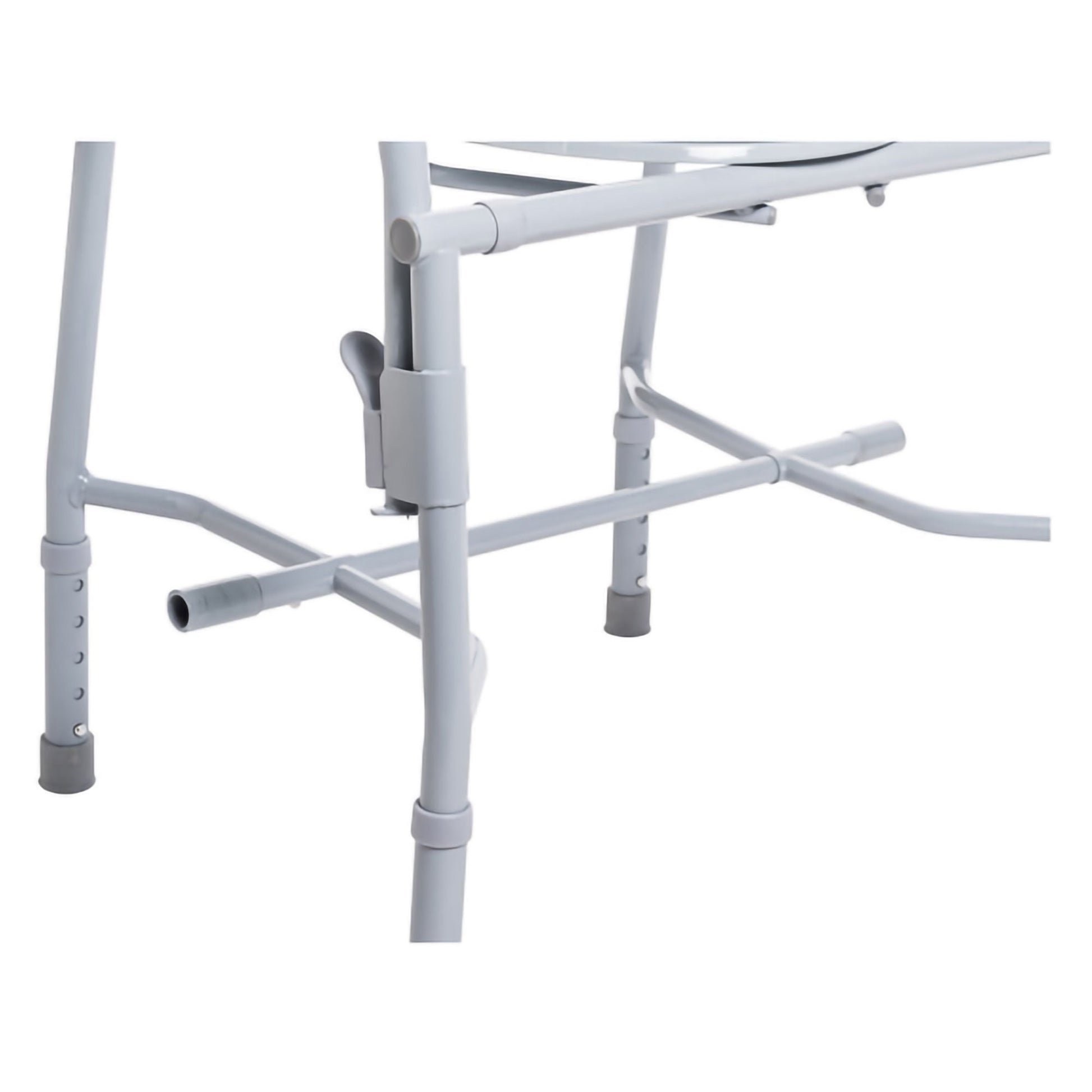 drive™ Deluxe Steel Drop-Arm Commode Chair