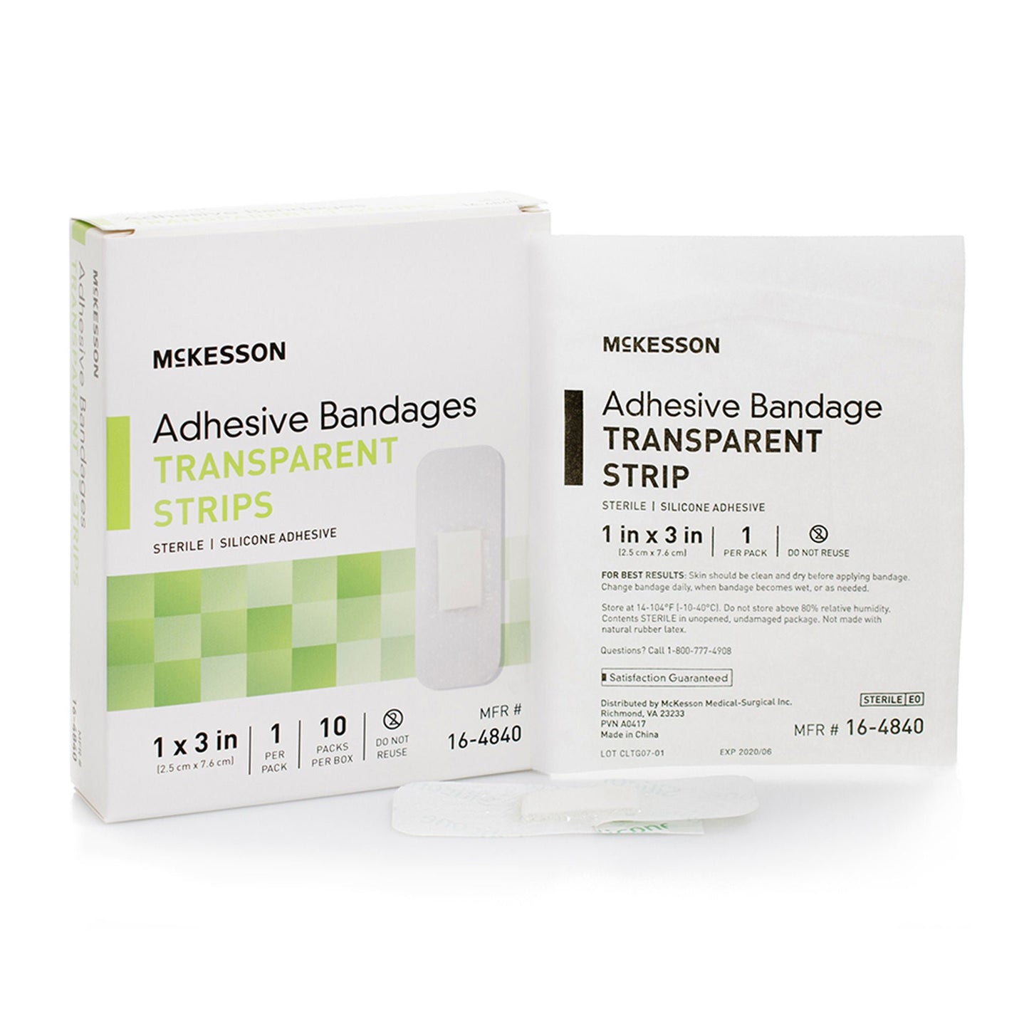McKesson Sheer Adhesive Strip