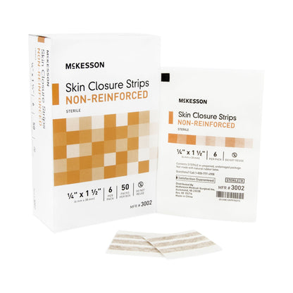 McKesson Nonreinforced Skin Closure Strip