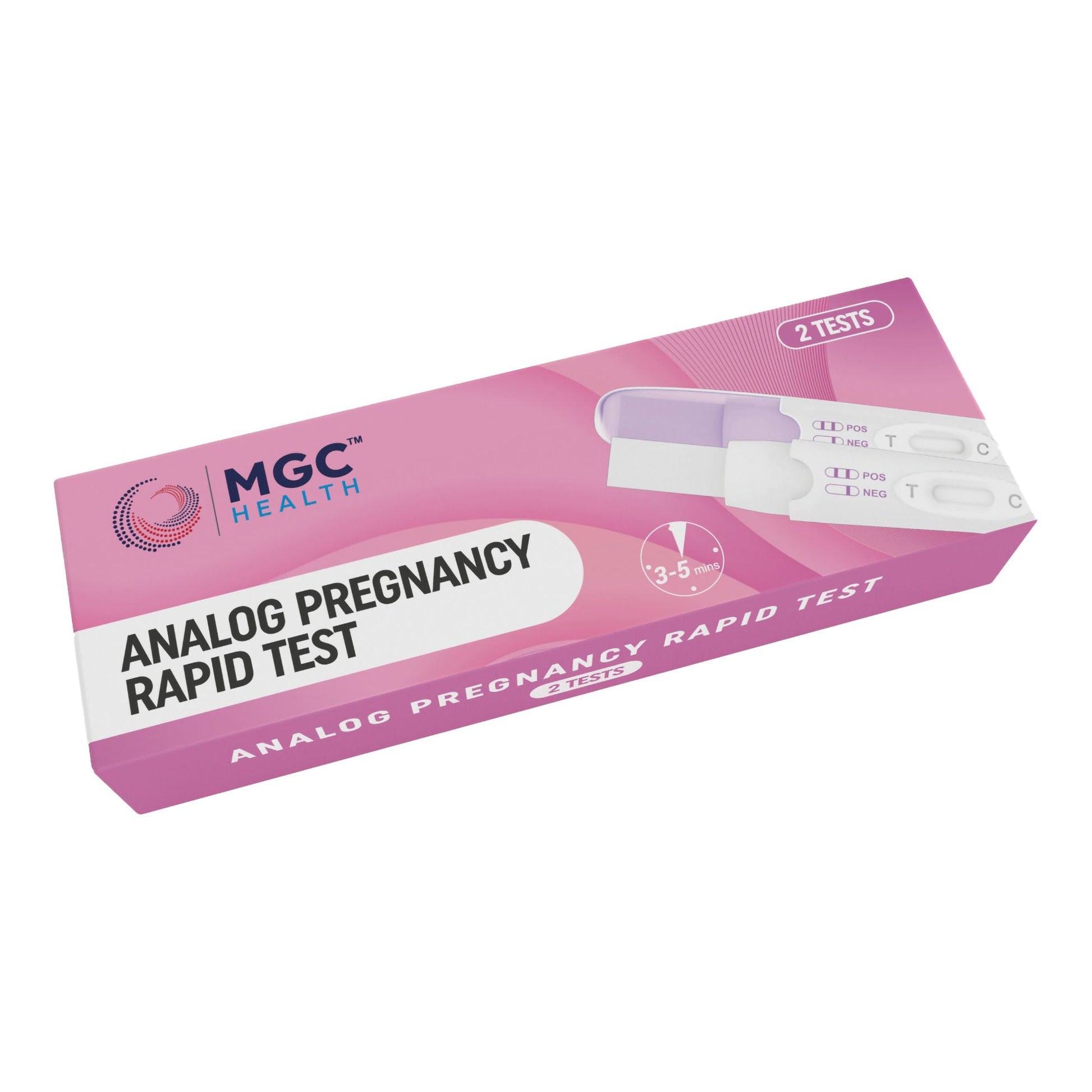 MGC Health Reproductive Health Test Kit hCG Pregnancy Test 2 Tests