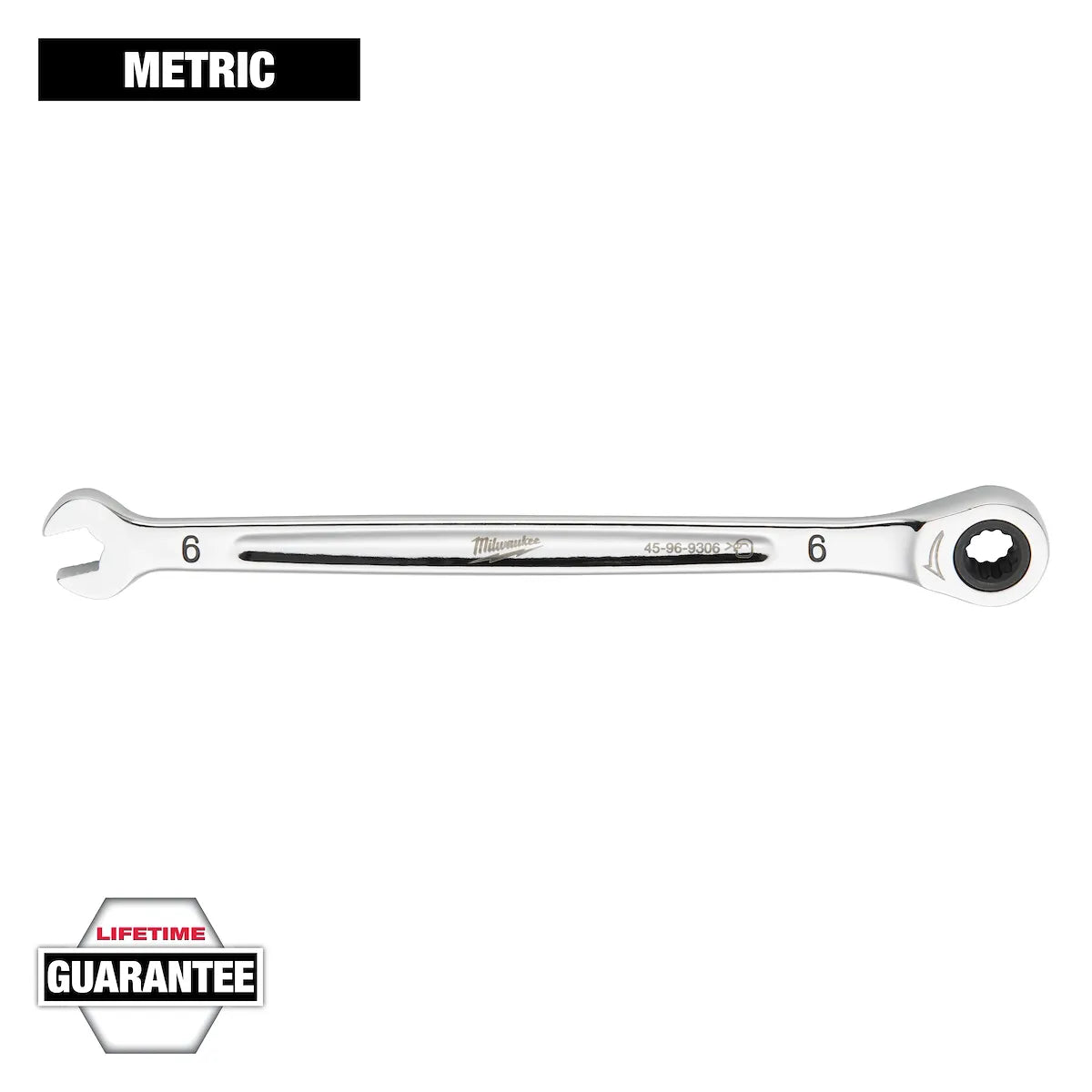 Milwaukee 6MM Ratcheting Combination Wrench 45-96-9306