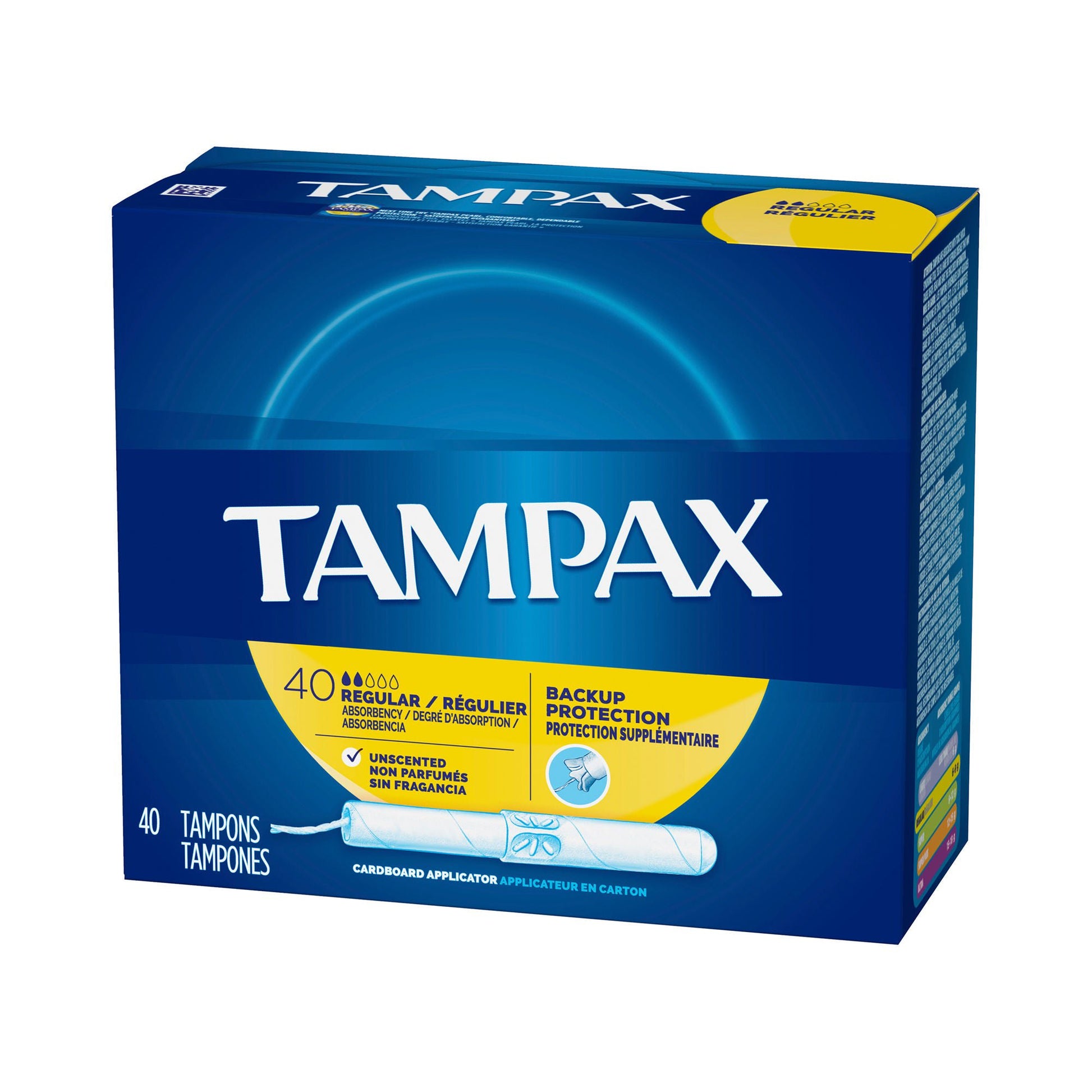 Tampax® Tampons Regular Absorbency Unscented
