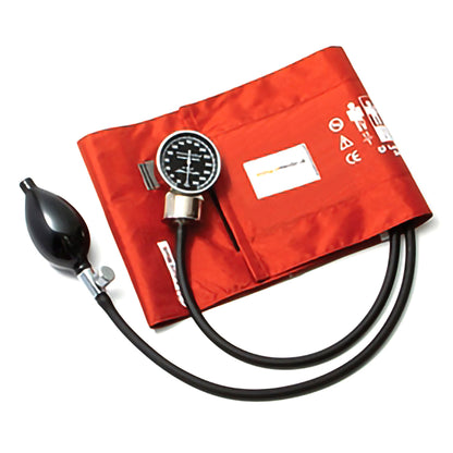McKesson Deluxe Aneroid Sphygmomanometer, Dual-Tube, Pocket Size, Large Cuff