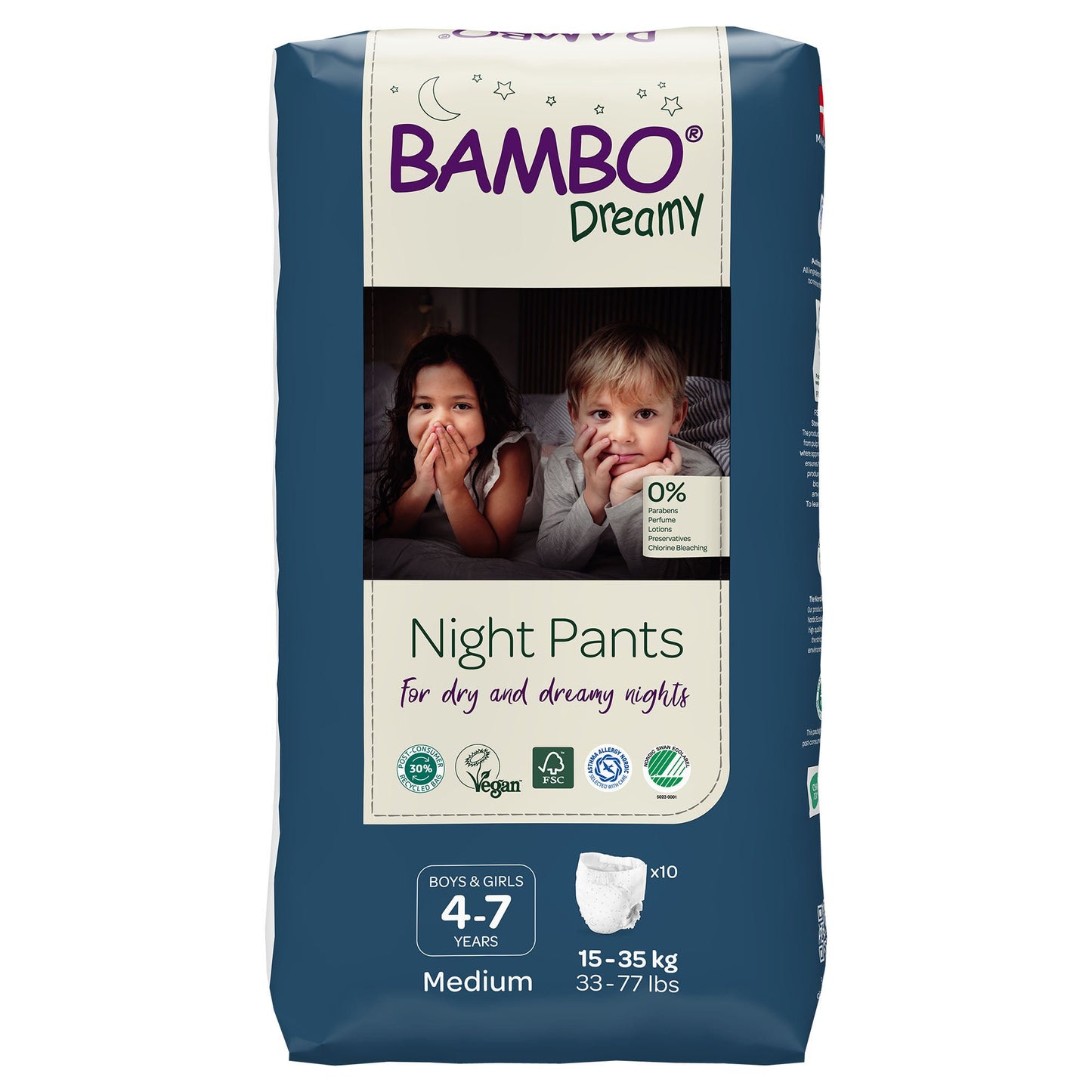 Bambo Nature Dreamy Night Pants, Medium