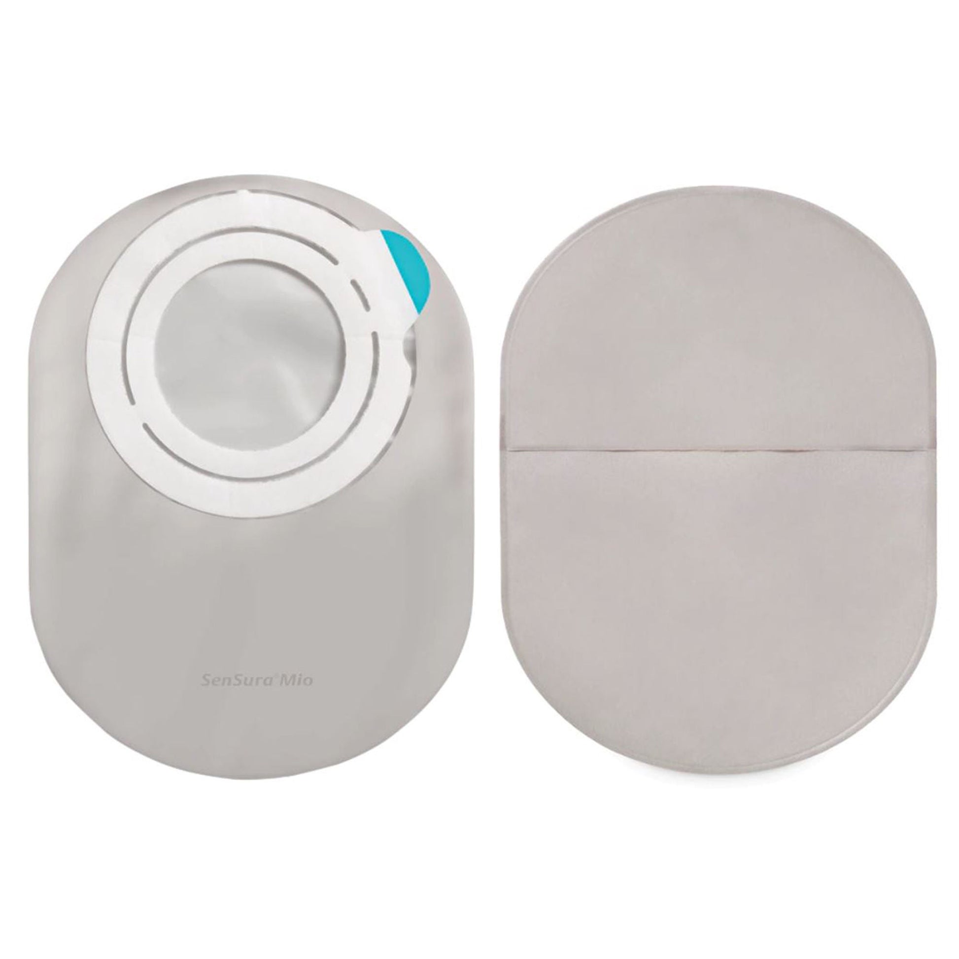 SenSura® Mio Flex 2-Piece Transparent Ostomy Pouch, Red Match