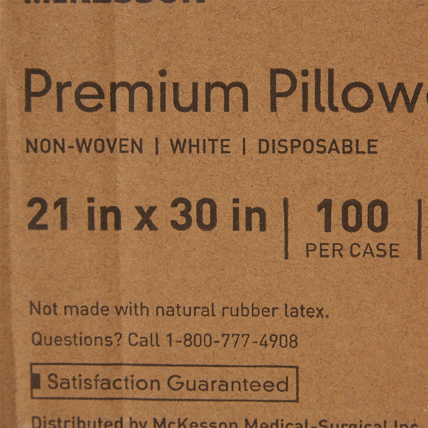 McKesson White Nonwoven Pillowcase