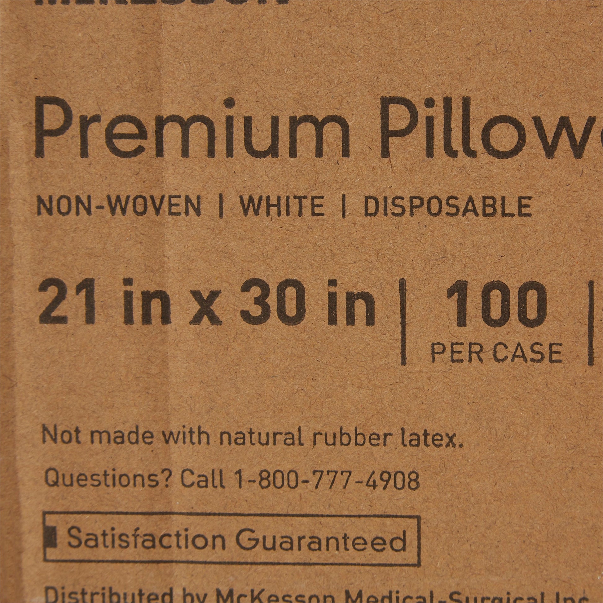 McKesson White Nonwoven Pillowcase