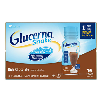 Glucerna® Original Shake, Chocolate Flavor, bottle