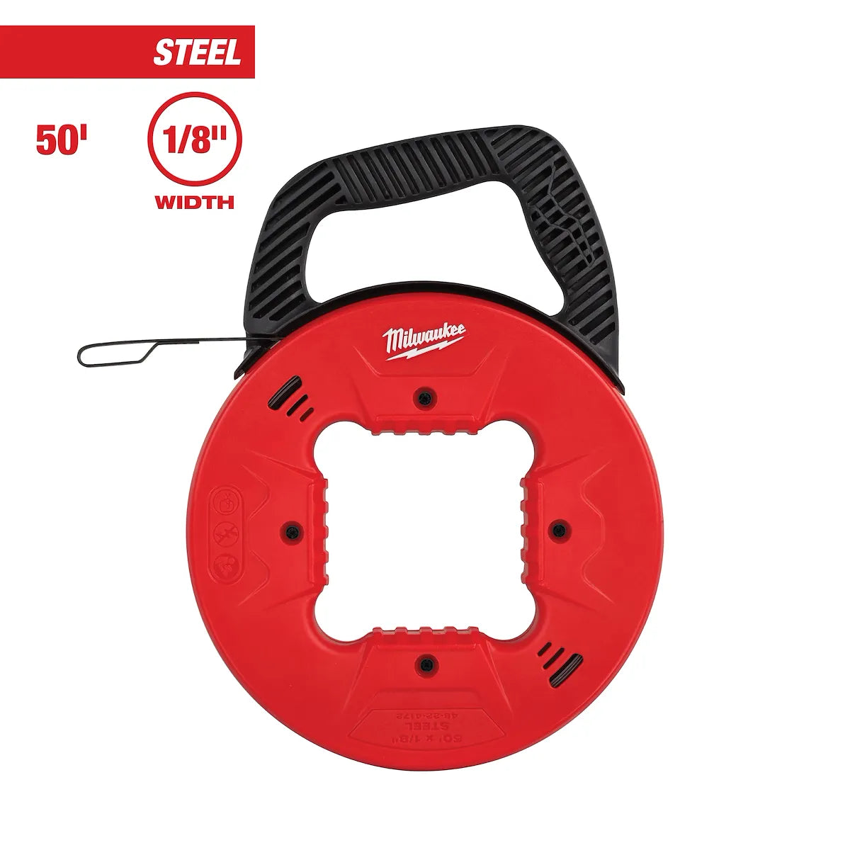 Milwaukee 50' 1/8" Steel Fish Tape 48-22-4172