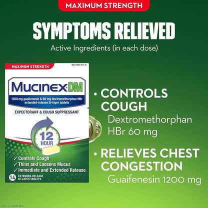 Mucinex® DM Cold and Cough Relief