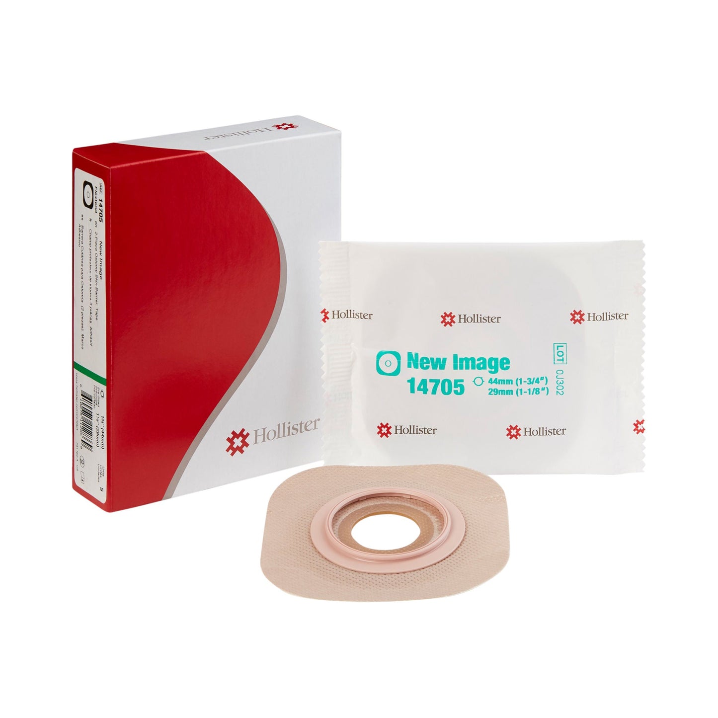 New Image™ Flextend™ Colostomy Barrier, Pre-cut to fit Stomas