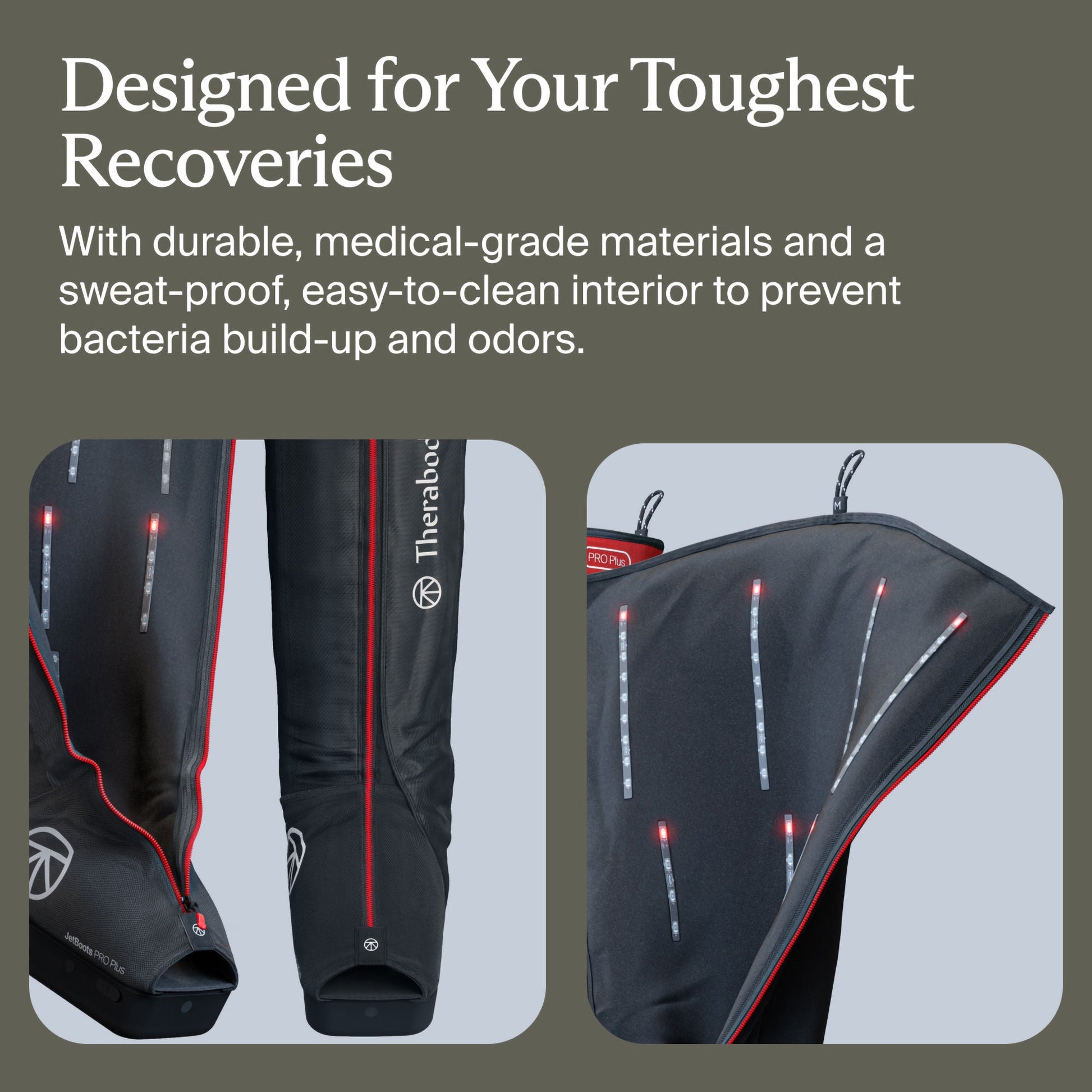 RecoveryAir PRO JetBoots Short Compression Massage Garment & Control Unit Medium