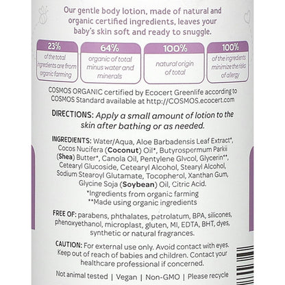 Bambo® Nature Snuggle Time Baby Lotion, pump bottle