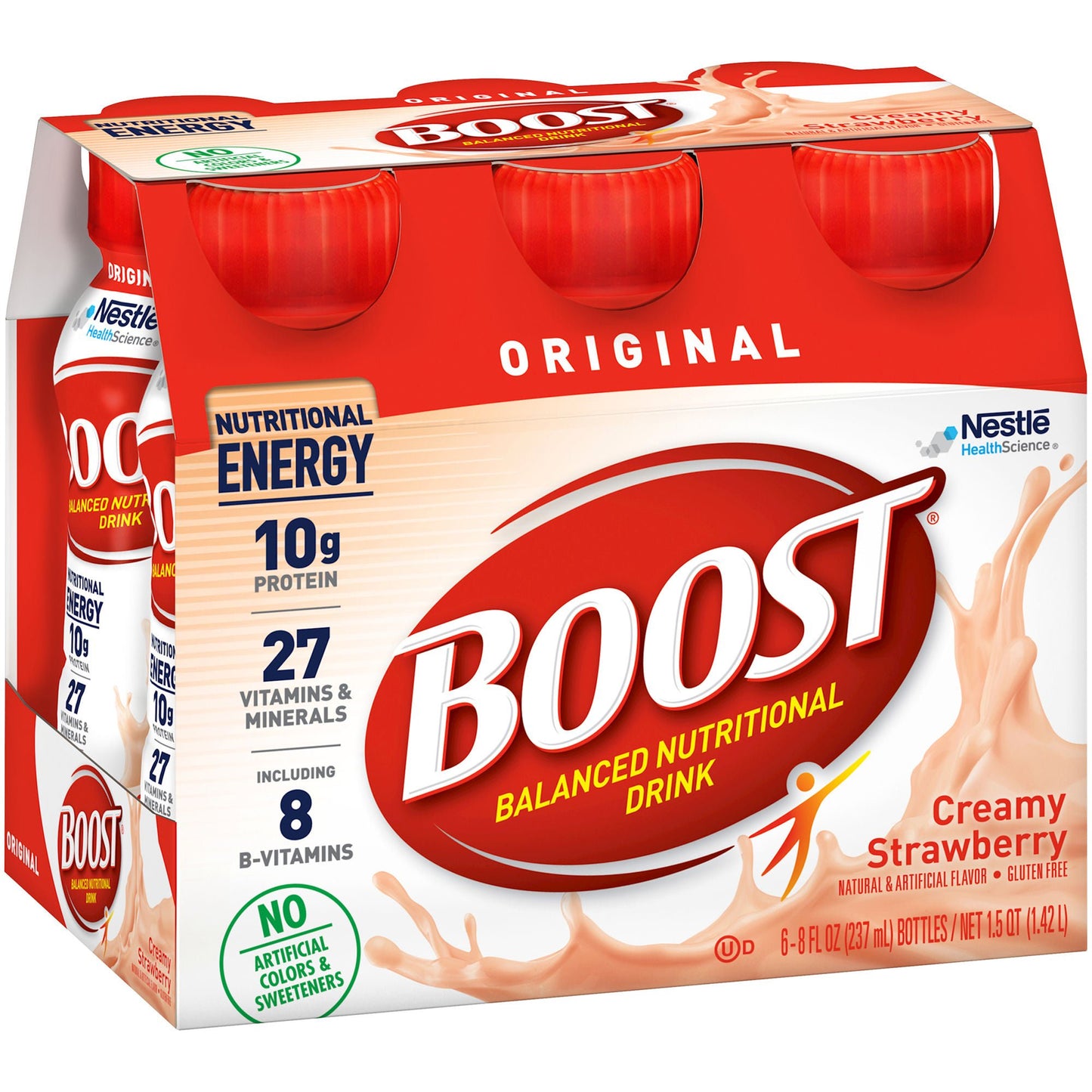 Boost® Original Strawberry Balanced Nutritional Drink, Bottle