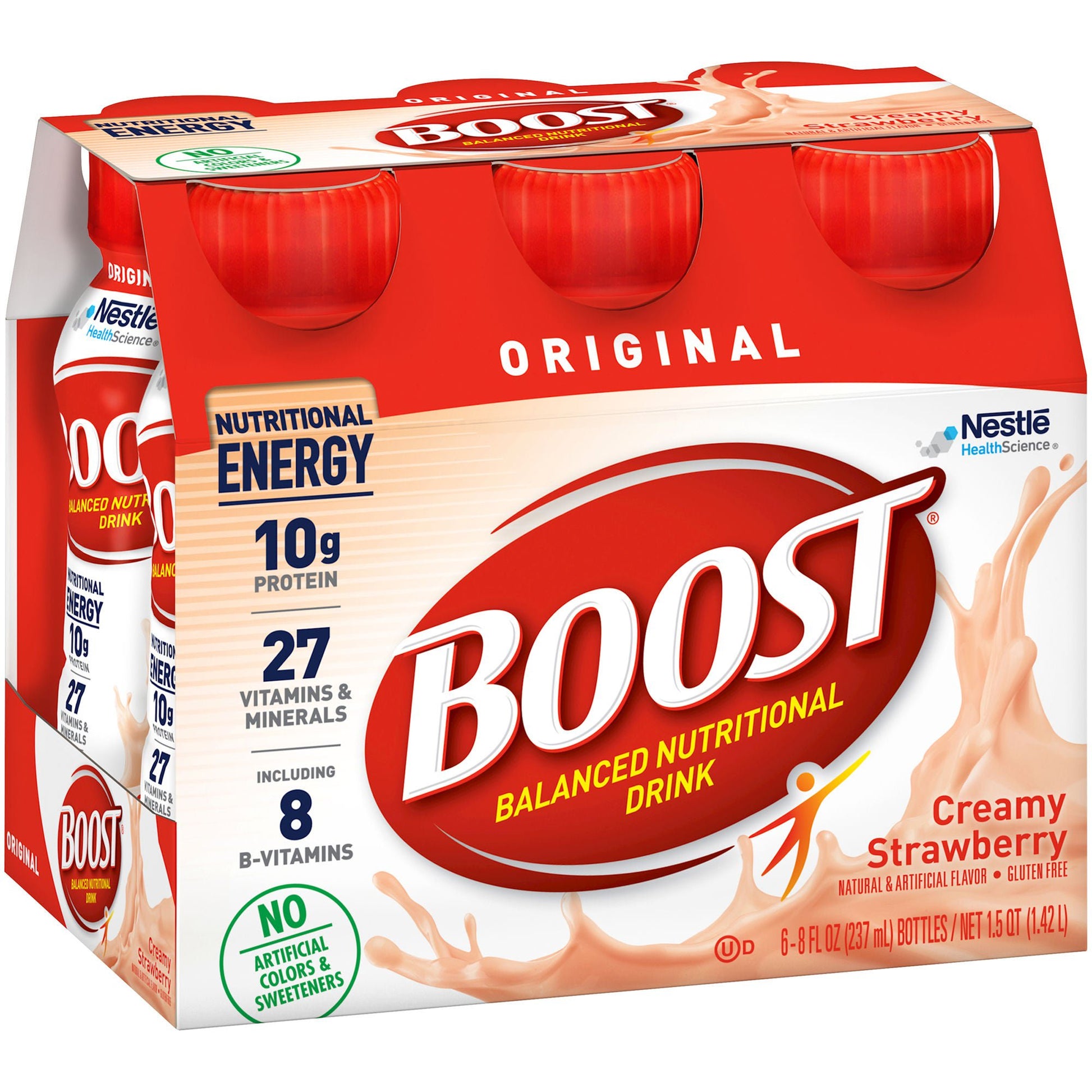 Boost® Original Strawberry Balanced Nutritional Drink, Bottle