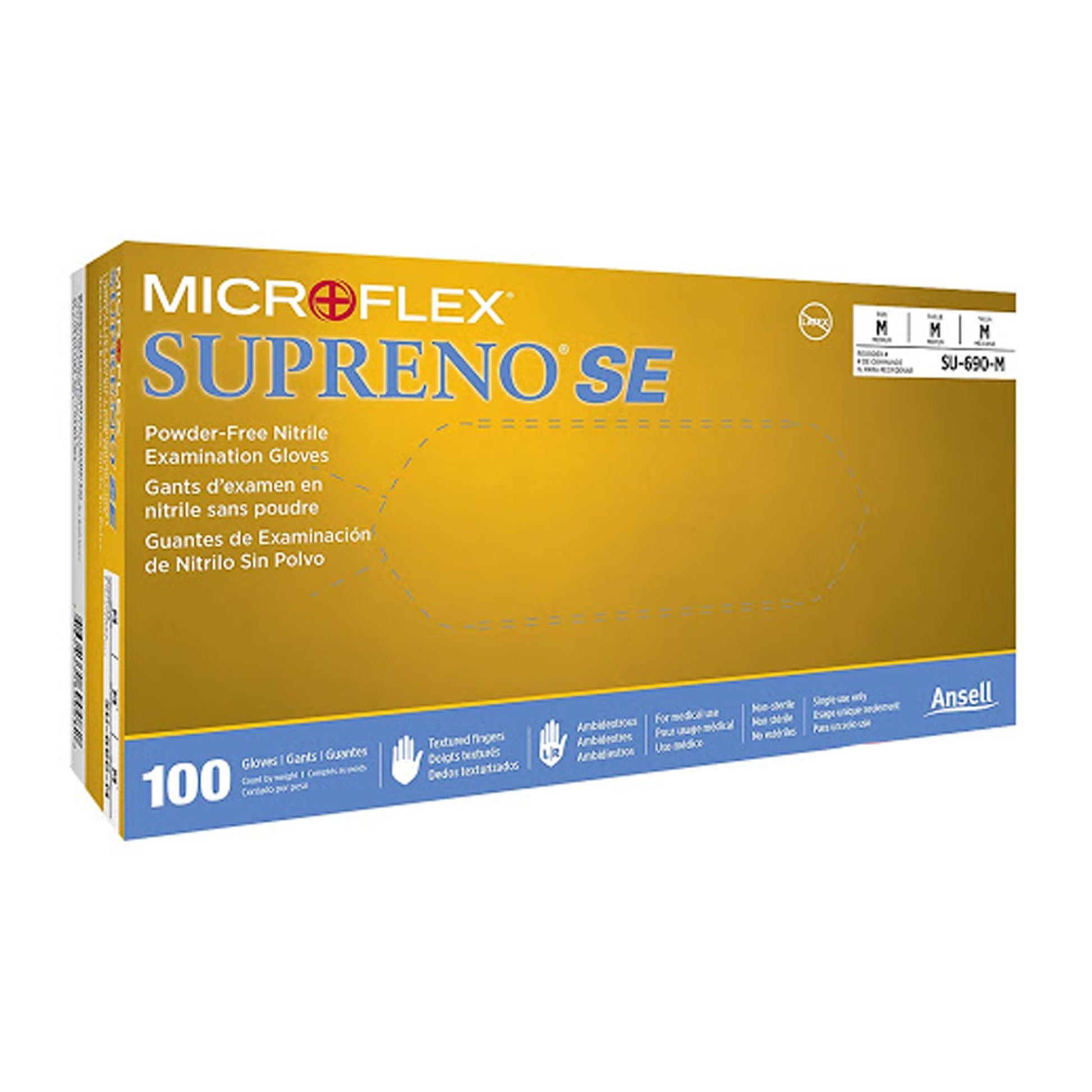 Supreno® SE Nitrile Exam Gloves, Blue