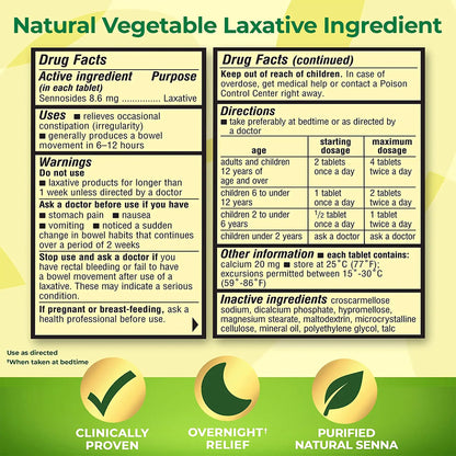 Senokot® Sennosides Laxative