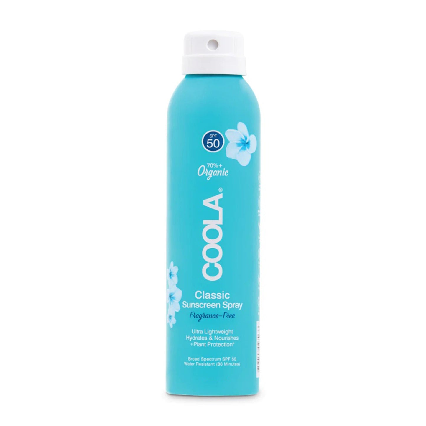 Coola® Classic Body Sunscreen Spray SPF 50 Fragrance-Free, Aerosol Can