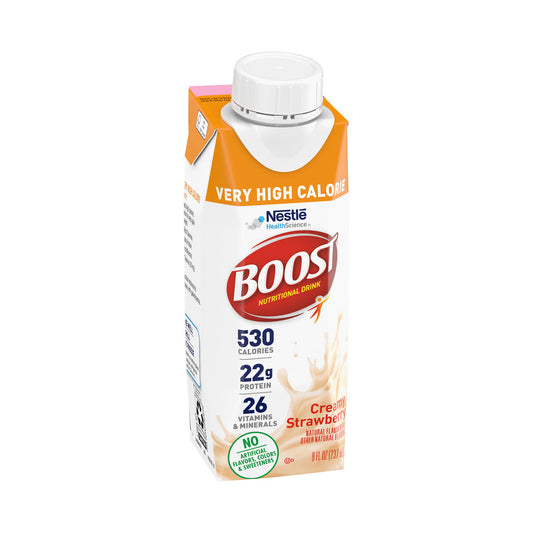 Boost® Very High Calorie Strawberry Nutritional Drink, Carton