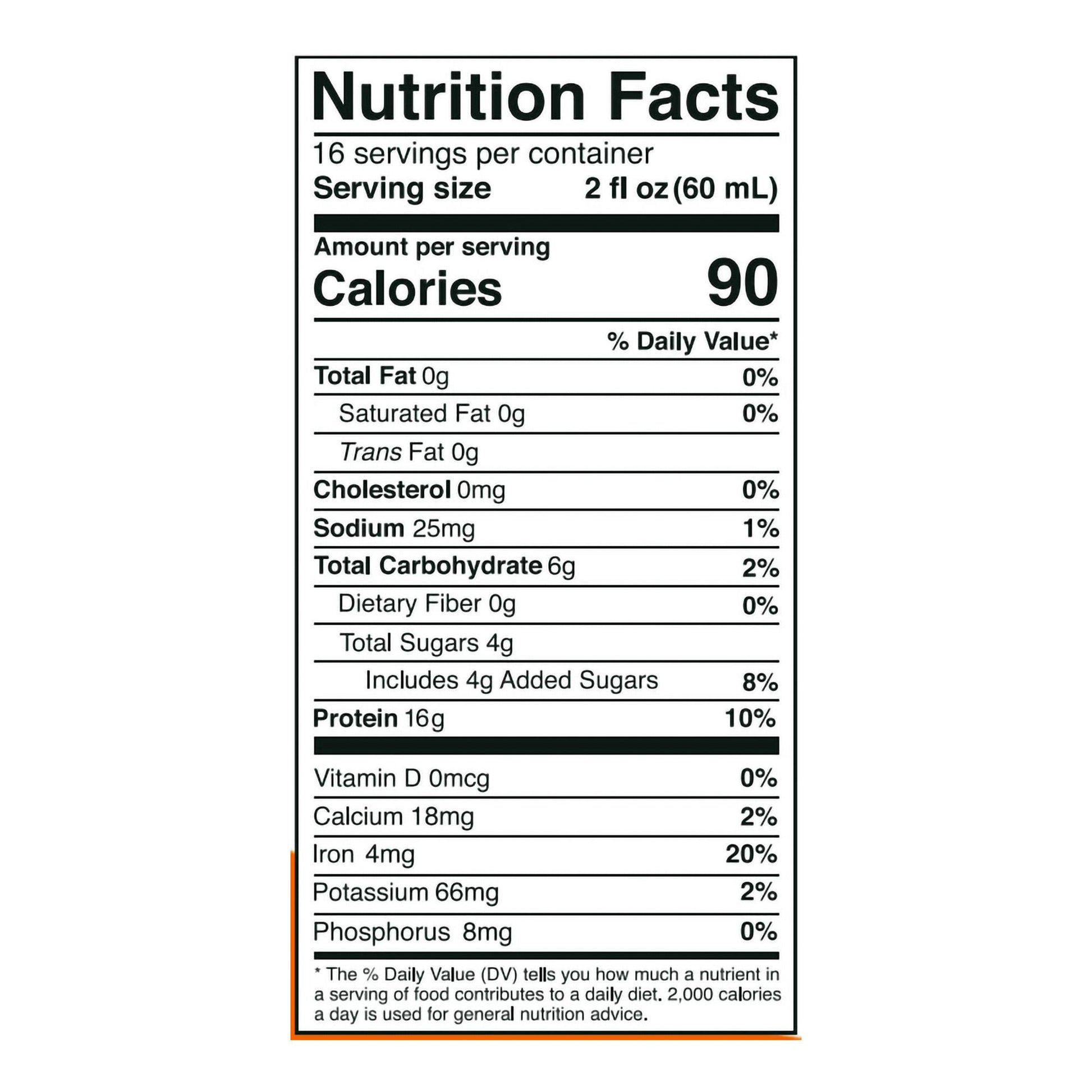 Vidafuel Wellness Protein Drink with Collagen and Whey, Orange Burst Flavor