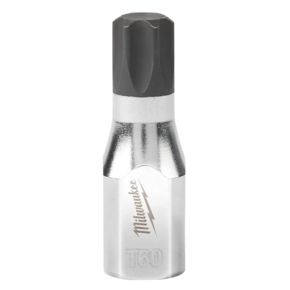 Milwaukee 3/8" Drive T60 TORX Bit Socket 45-34-1019 | 3/8 in Drive