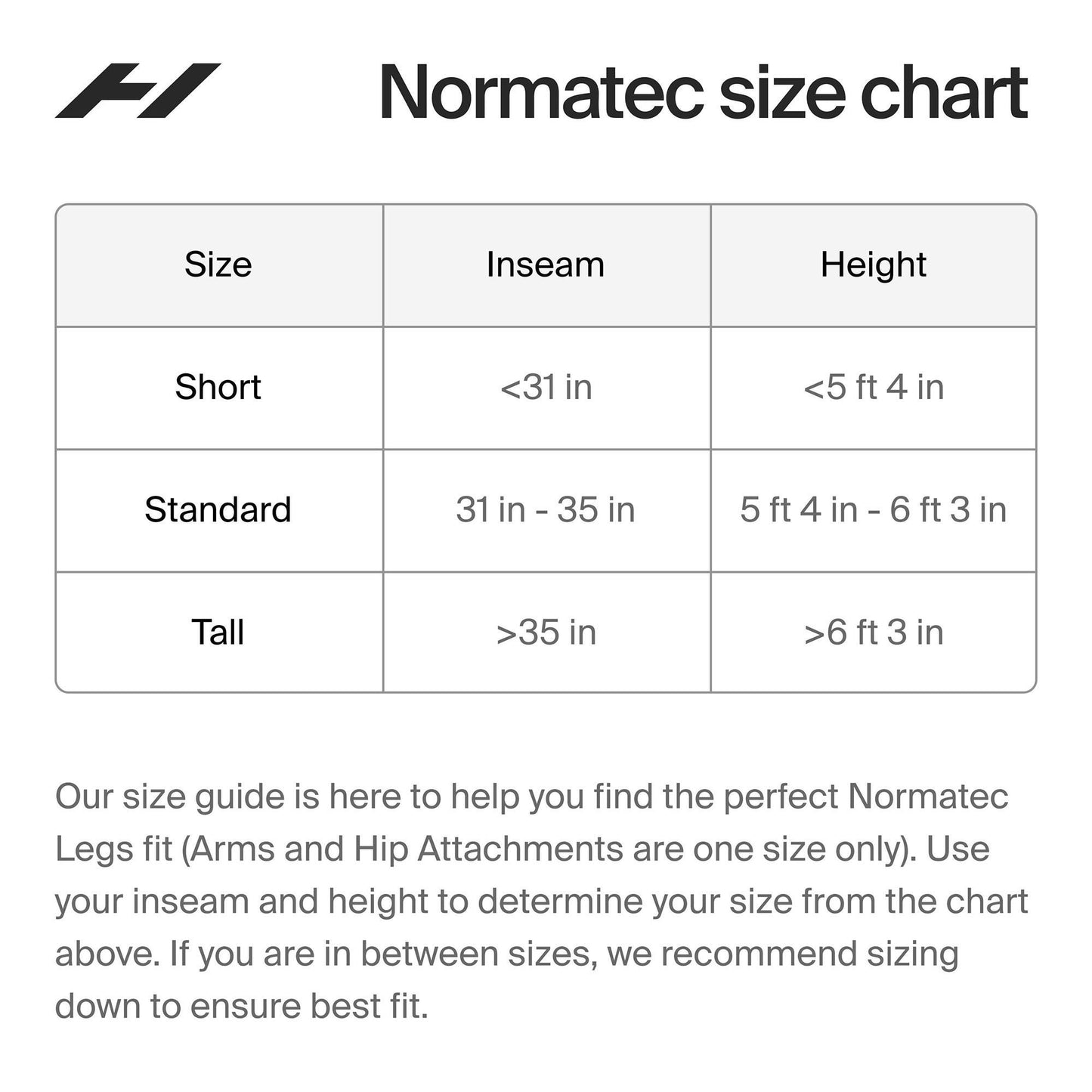 Hyperice Normatec Elite Compression Massage Garment, for Users 5'4" – 6'3"
